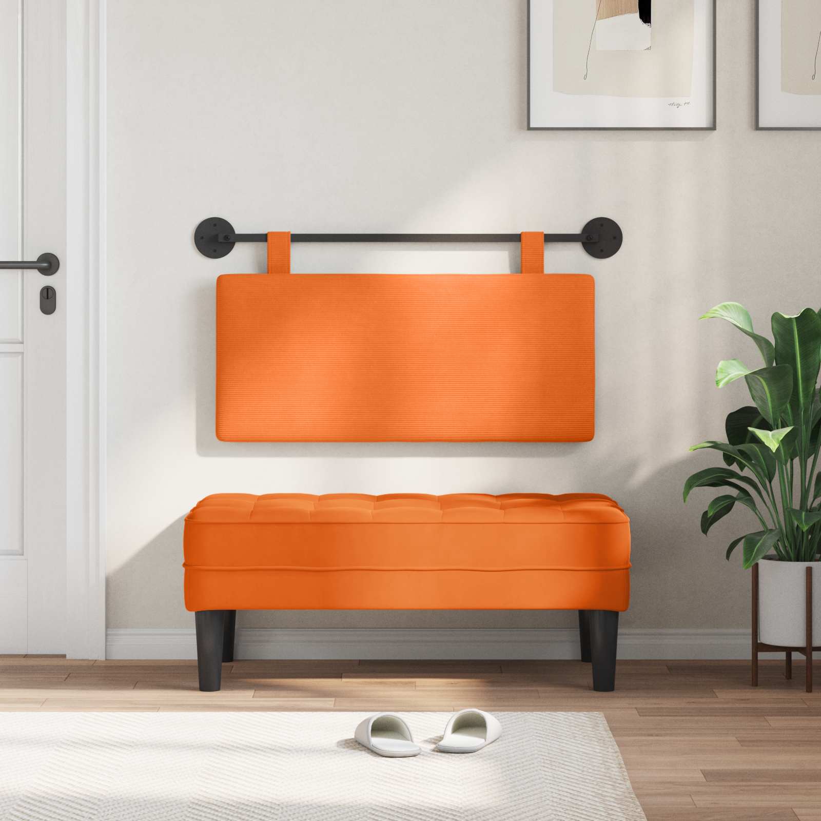 Hangend hoofdbord Katoen Stof is nu te koop bij PeponiXL, paradijselijk wonen!