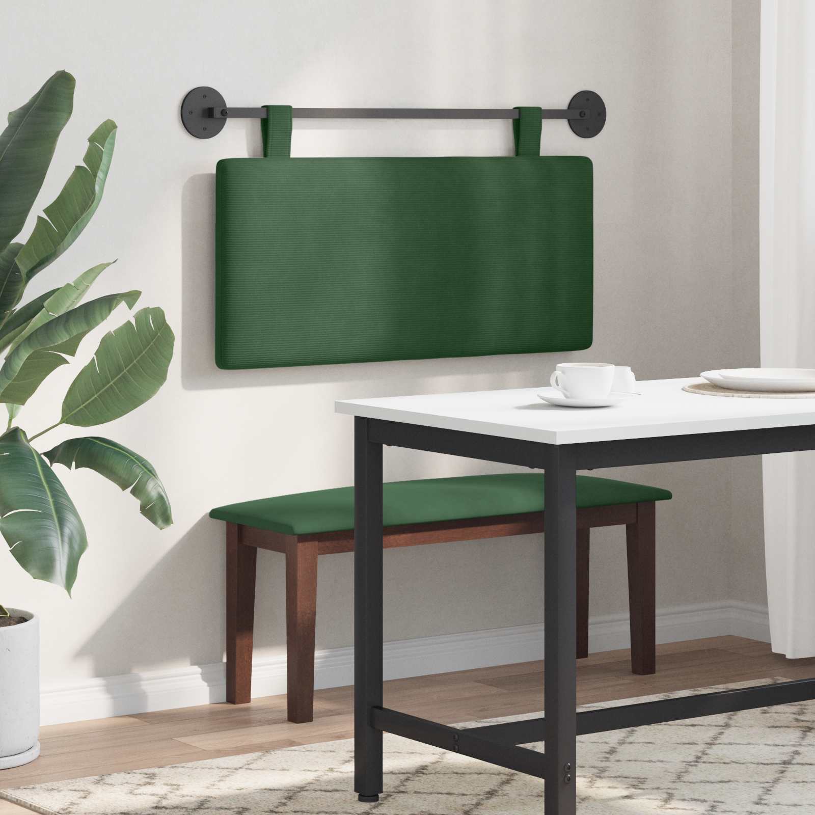 Hangend hoofdbord Katoen Stof is nu te koop bij PeponiXL, paradijselijk wonen!