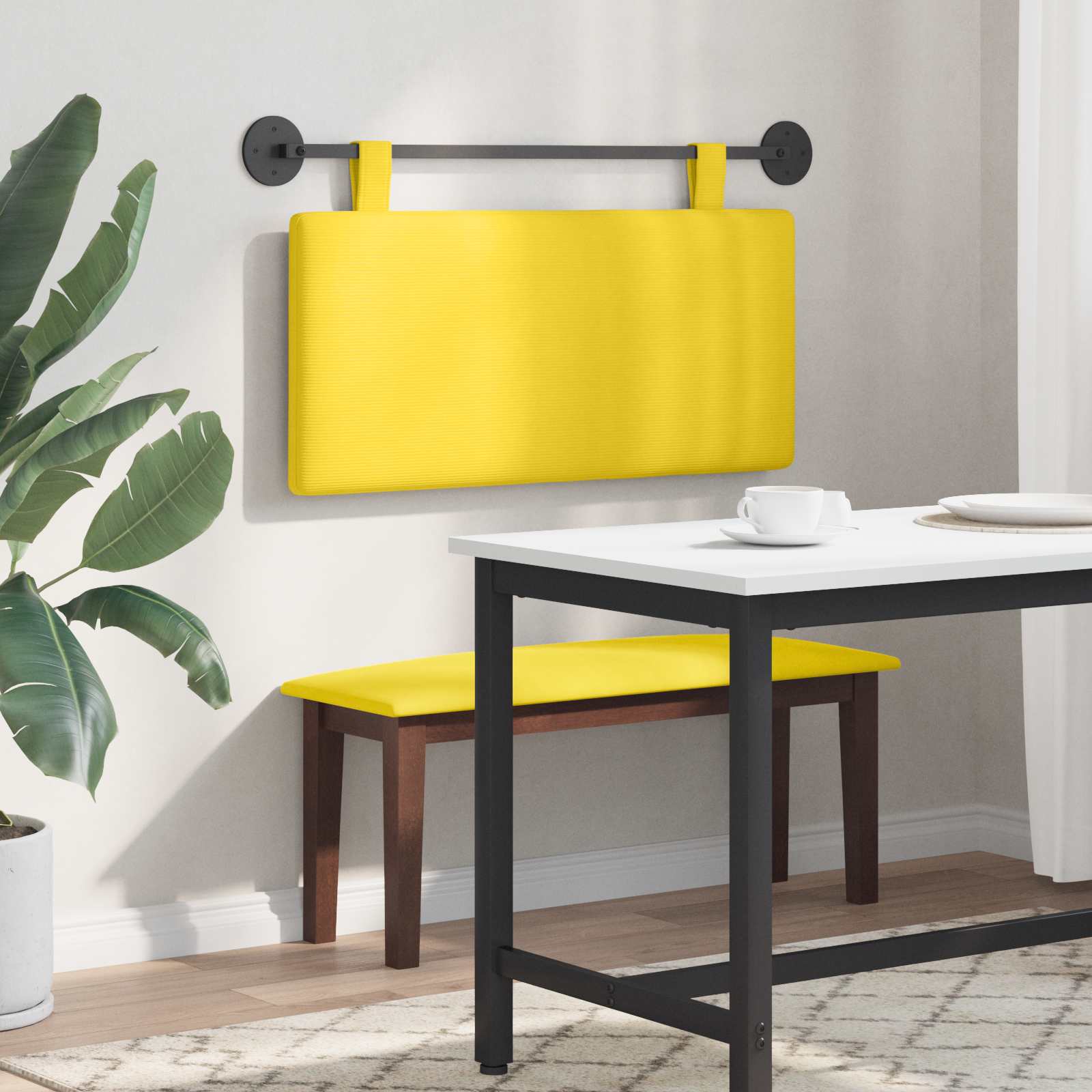 Hangend hoofdbord Katoen Stof is nu te koop bij PeponiXL, paradijselijk wonen!
