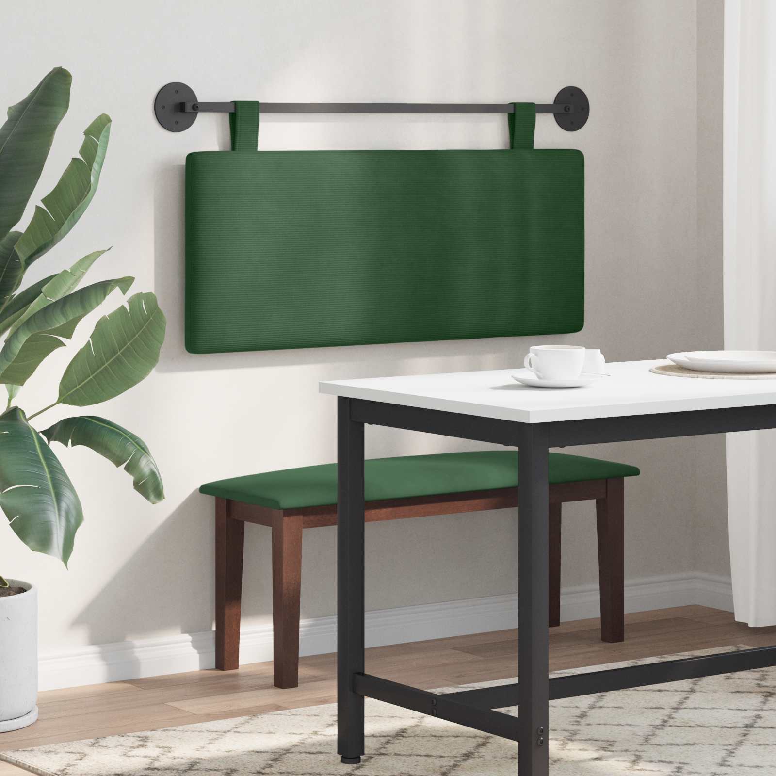 Hangend hoofdbord Katoen Stof is nu te koop bij PeponiXL, paradijselijk wonen!