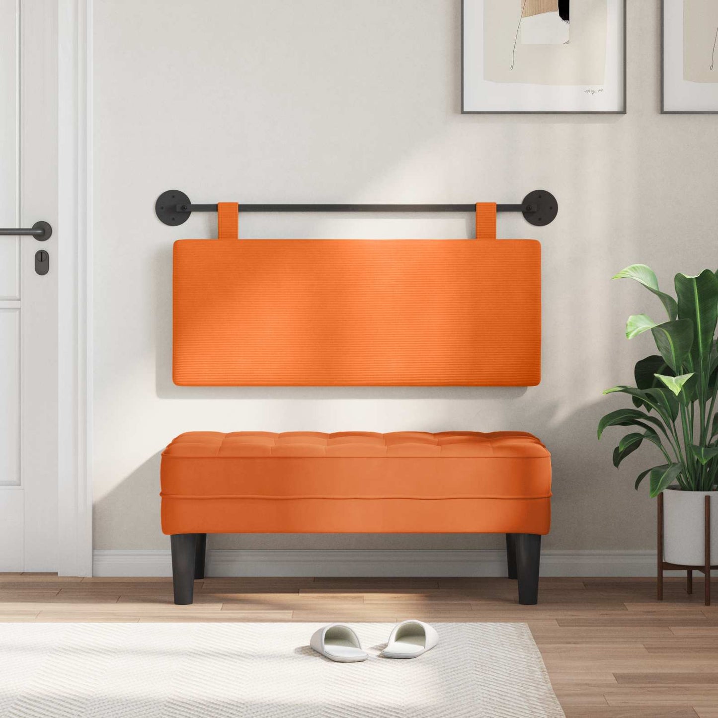 Hangend hoofdbord Katoen Stof is nu te koop bij PeponiXL, paradijselijk wonen!