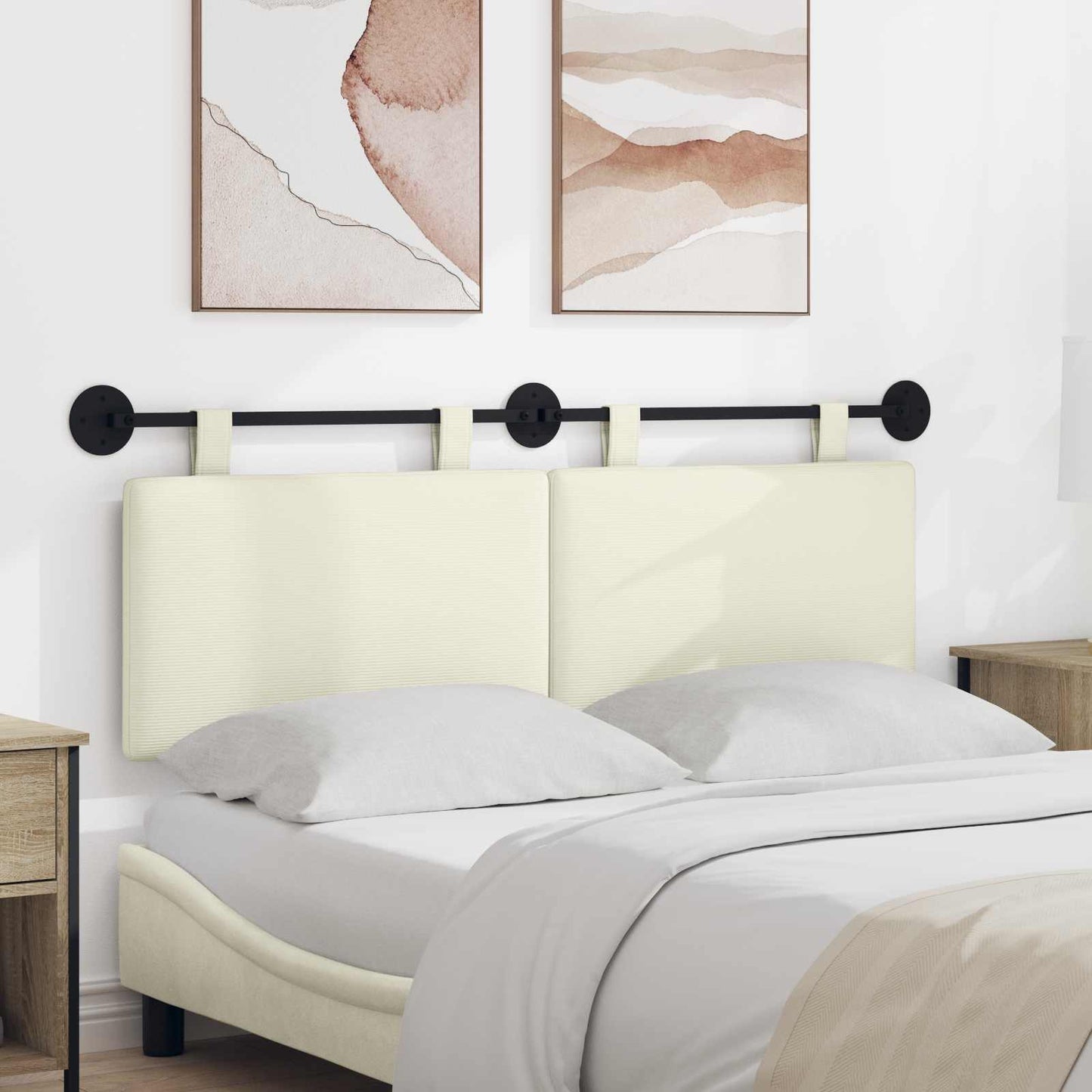 Hangend hoofdbord Katoen Stof is nu te koop bij PeponiXL, paradijselijk wonen!