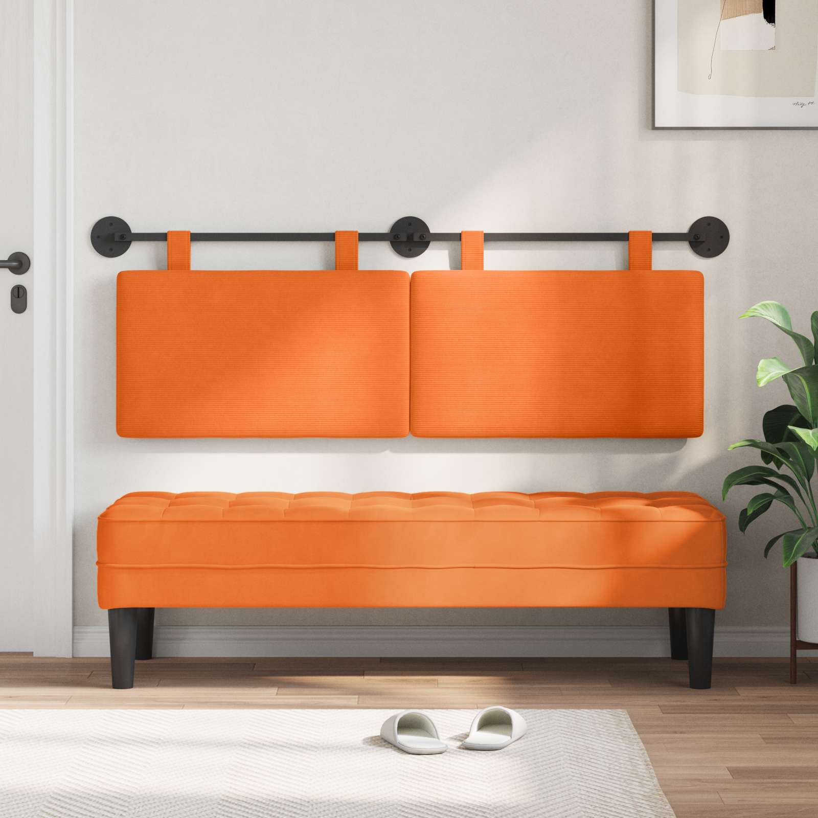 Hangend hoofdbord Katoen Stof is nu te koop bij PeponiXL, paradijselijk wonen!