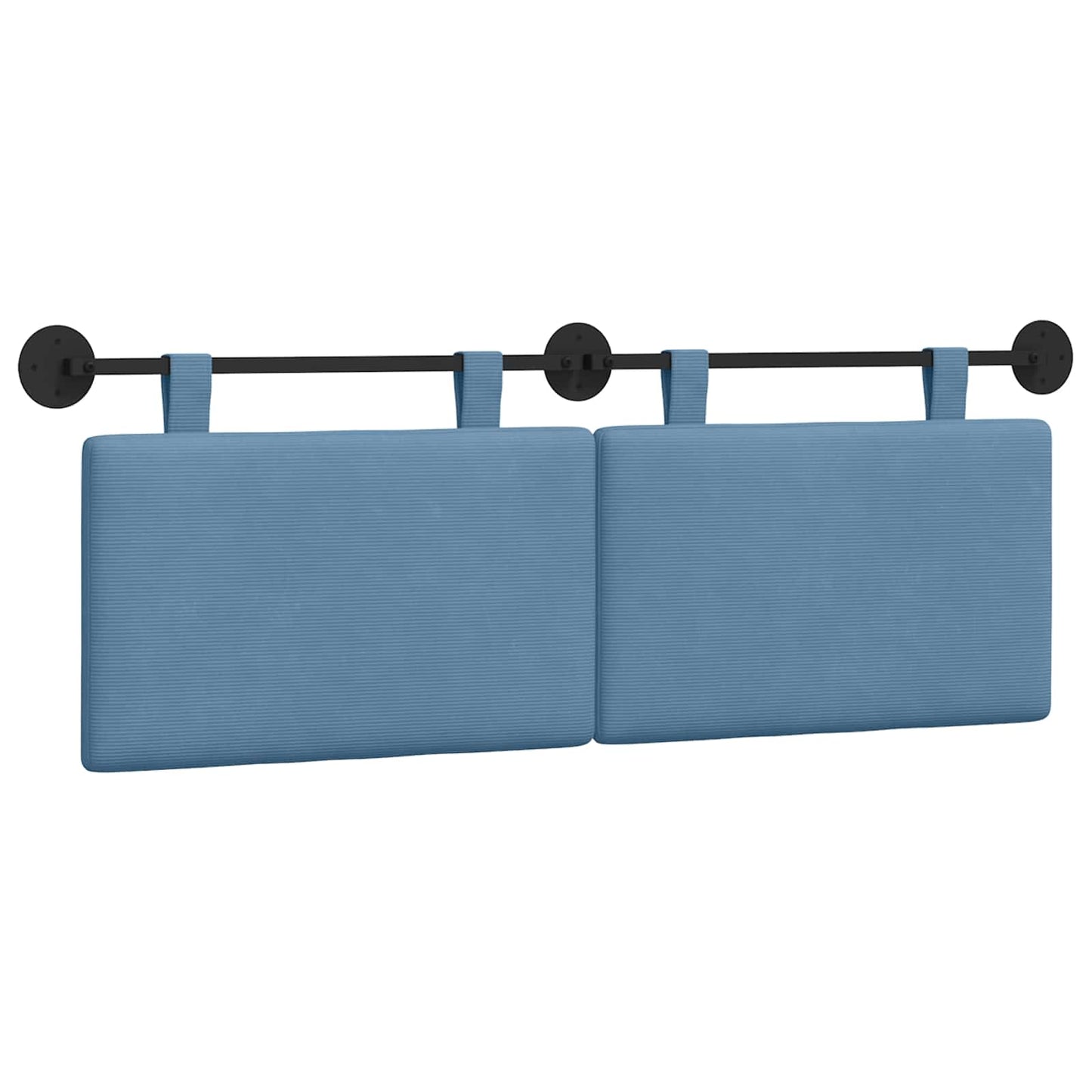 Hangend hoofdbord Blauw Katoen Stof is nu te koop bij PeponiXL, paradijselijk wonen!