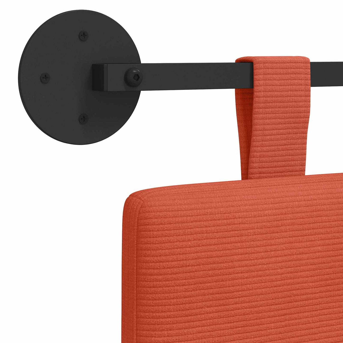 Hangend hoofdbord Rood-oranje Katoen Stof is nu te koop bij PeponiXL, paradijselijk wonen!