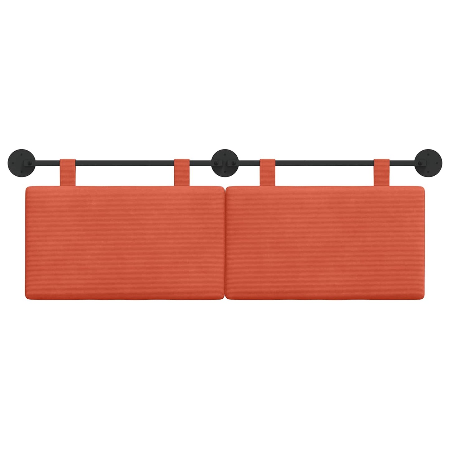 Hangend hoofdbord Rood-oranje Katoen Stof is nu te koop bij PeponiXL, paradijselijk wonen!