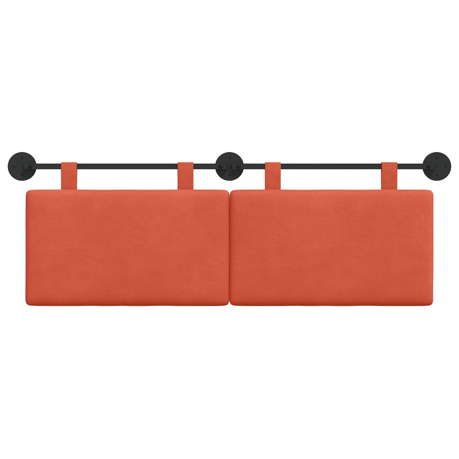 Hangend hoofdbord Rood-oranje Katoen Stof is nu te koop bij PeponiXL, paradijselijk wonen!