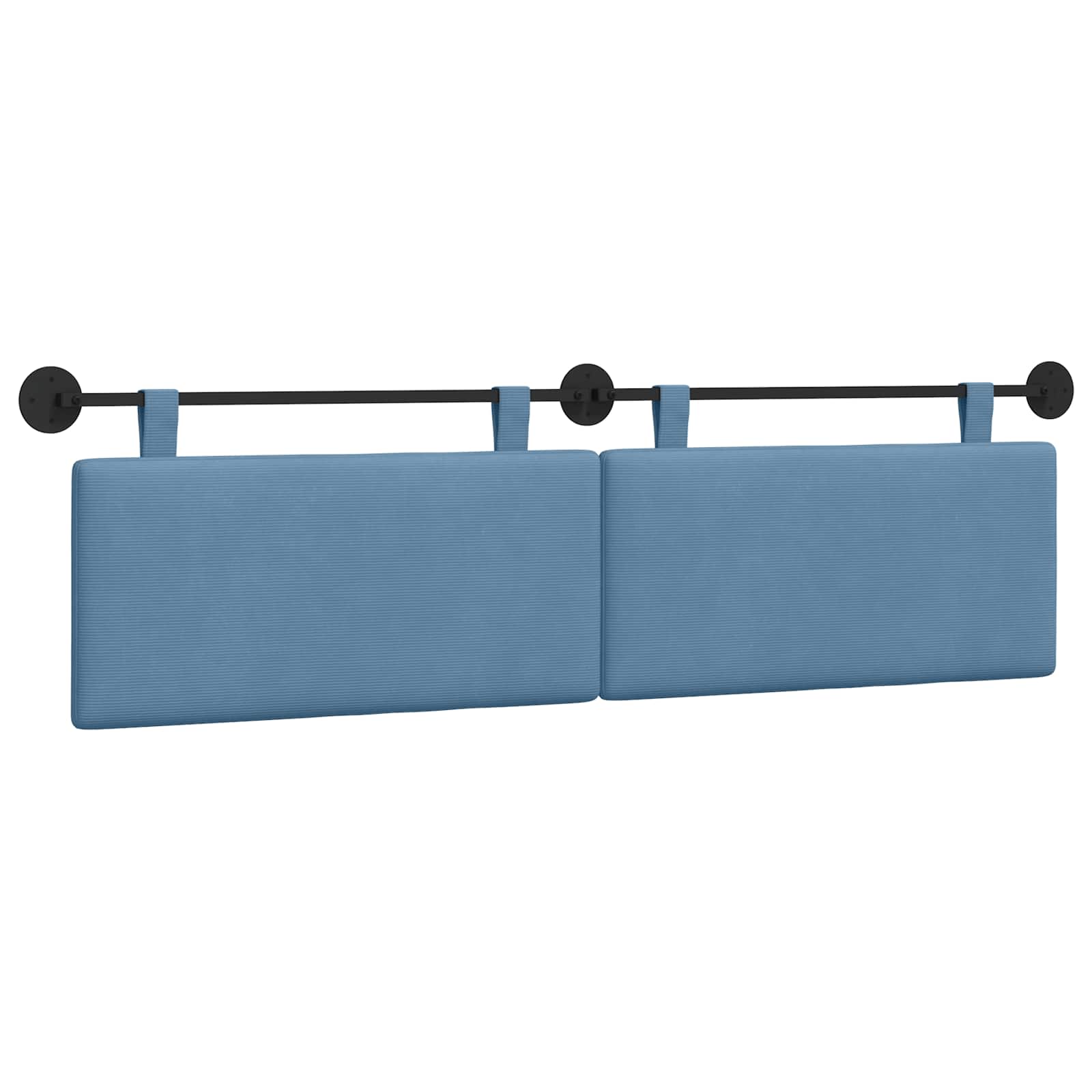 Hangend hoofdbord Blauw Katoen Stof is nu te koop bij PeponiXL, paradijselijk wonen!