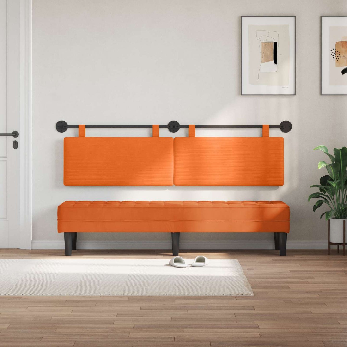 Hangend hoofdbord Katoen Stof is nu te koop bij PeponiXL, paradijselijk wonen!