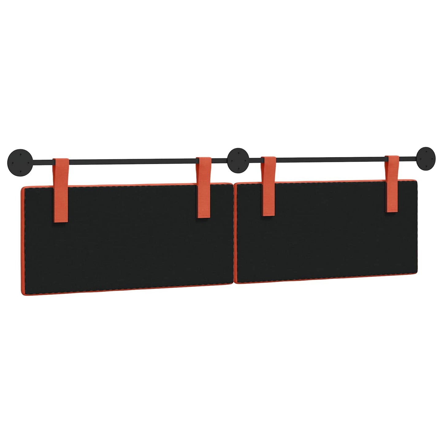 Hangend hoofdbord Rood-oranje Katoen Stof is nu te koop bij PeponiXL, paradijselijk wonen!