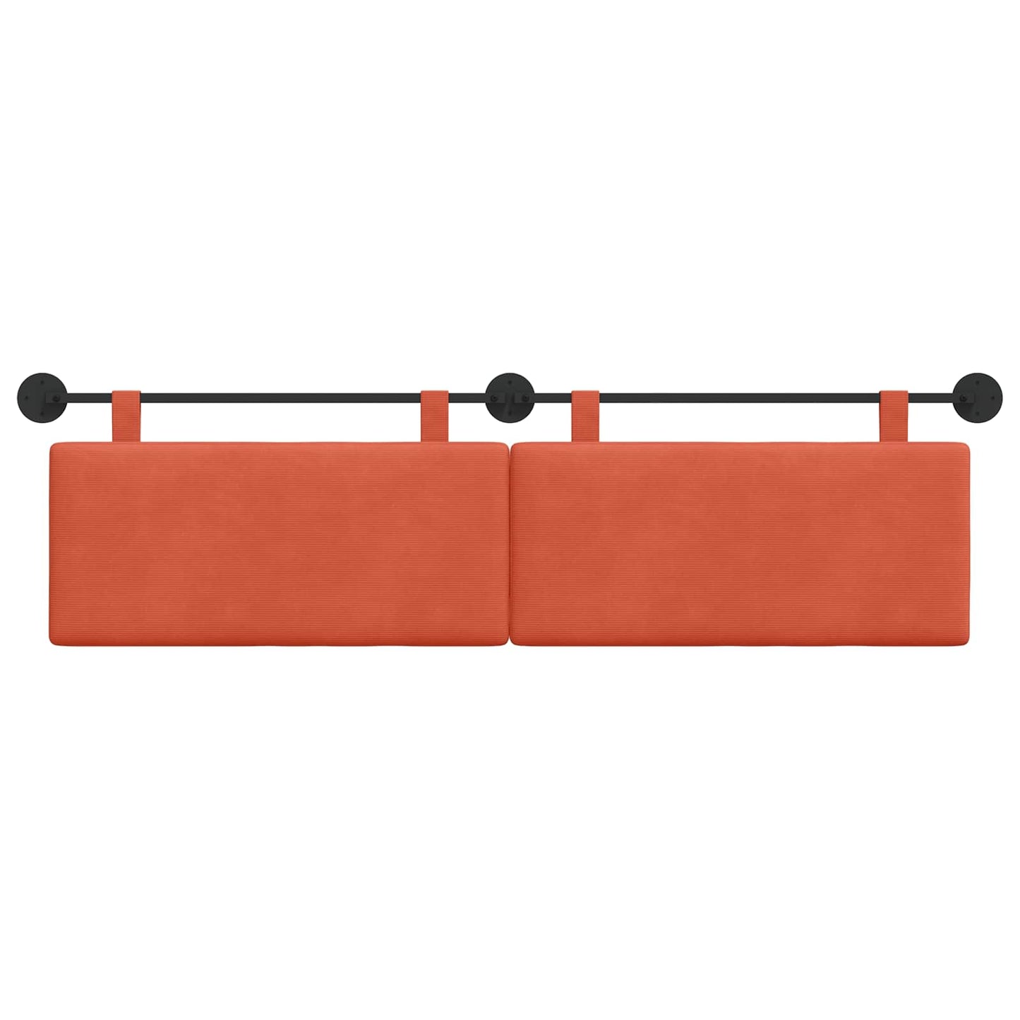 Hangend hoofdbord Rood-oranje Katoen Stof is nu te koop bij PeponiXL, paradijselijk wonen!