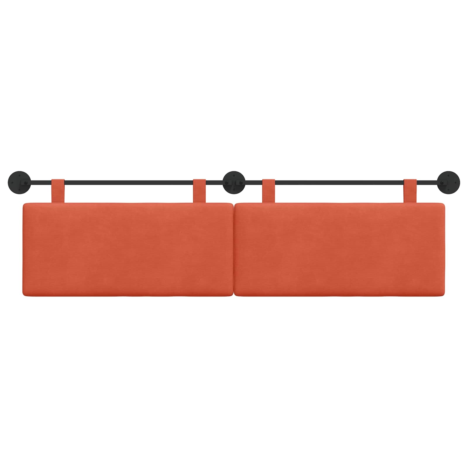 Hangend hoofdbord Rood-oranje Katoen Stof is nu te koop bij PeponiXL, paradijselijk wonen!