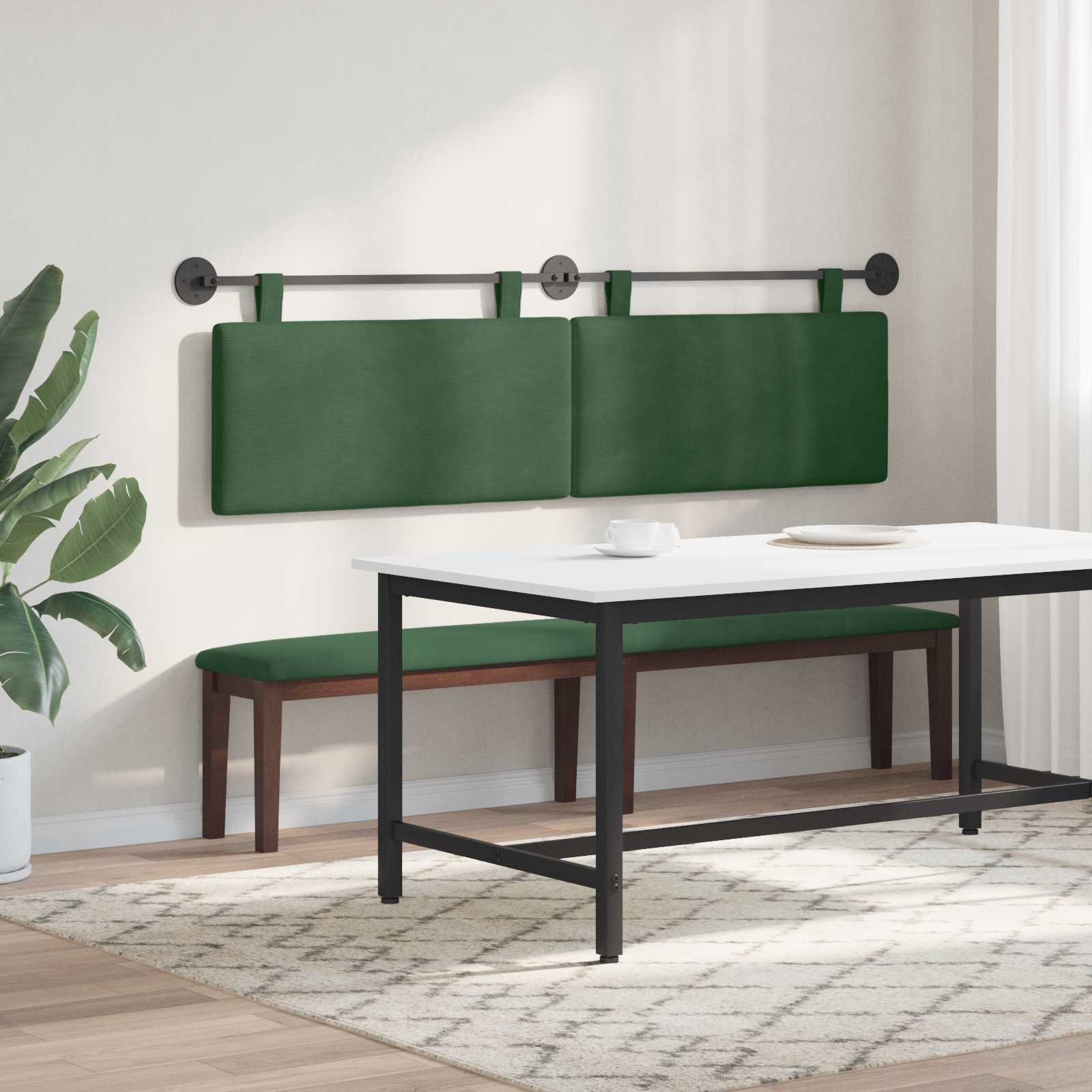 Hangend hoofdbord Jungle Groen Katoen Stof is nu te koop bij PeponiXL, paradijselijk wonen!