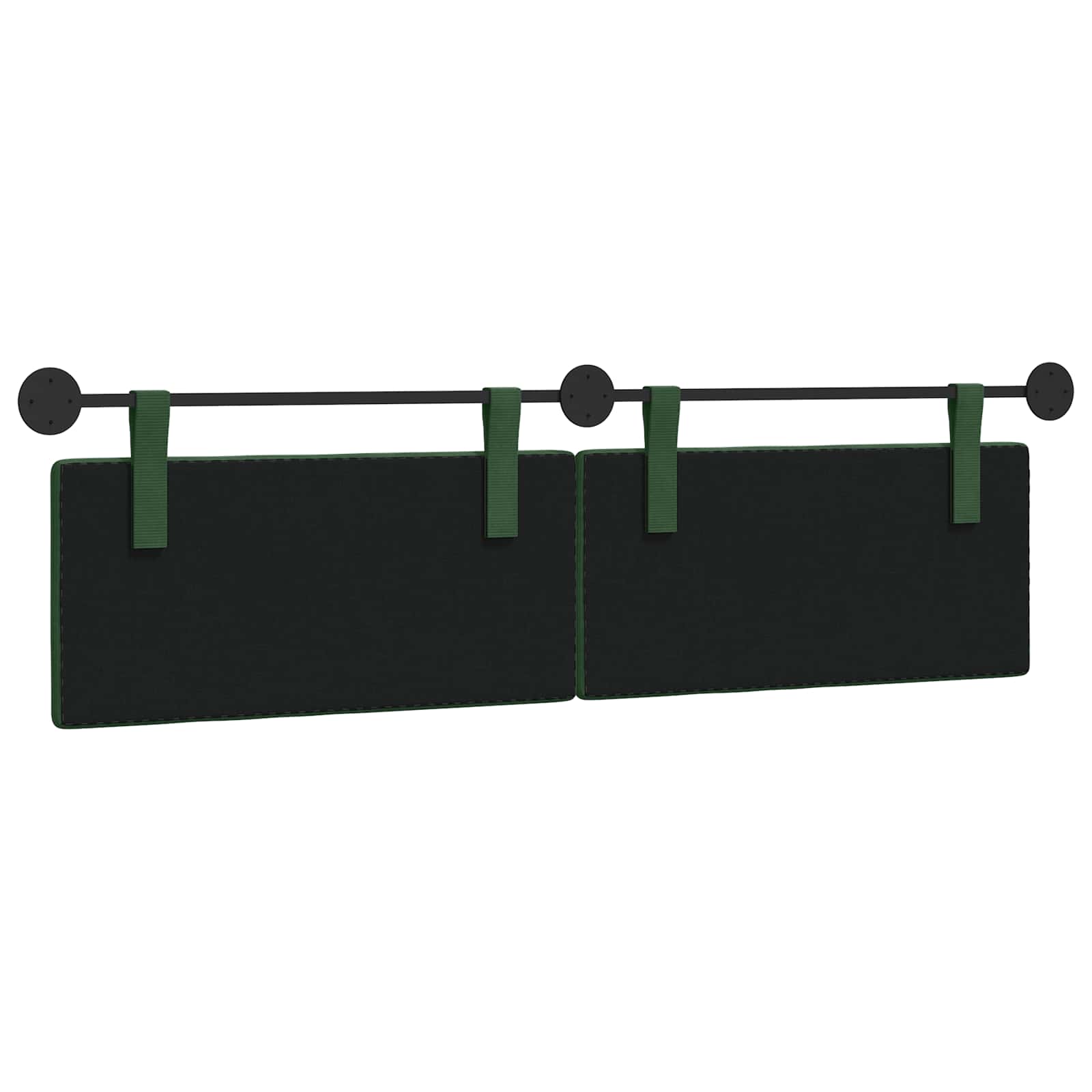 Hangend hoofdbord Jungle Groen Katoen Stof is nu te koop bij PeponiXL, paradijselijk wonen!