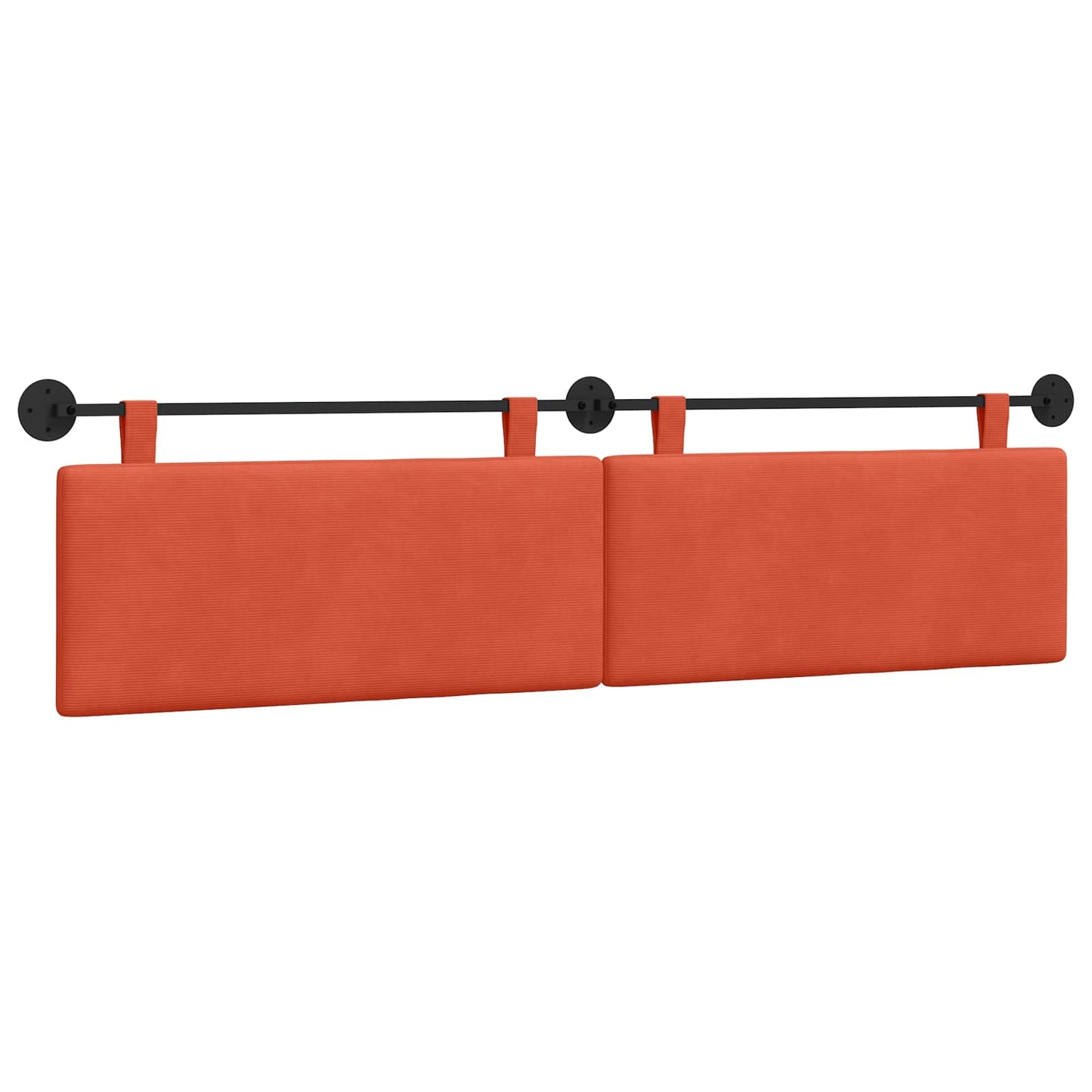 Hangend hoofdbord Rood-oranje Katoen Stof is nu te koop bij PeponiXL, paradijselijk wonen!