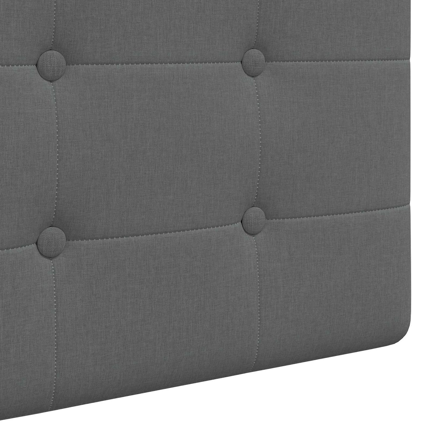 Hangend hoofdbord Donkergrijs Stof is nu te koop bij PeponiXL, paradijselijk wonen!