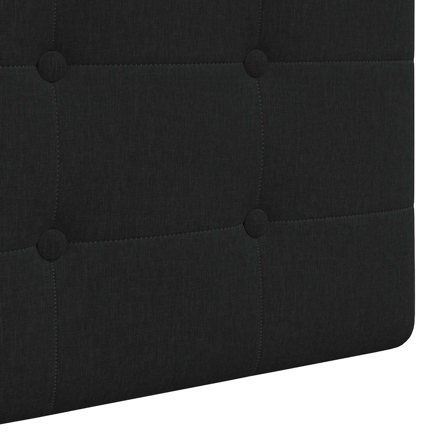 Hangend hoofdbord Zwart Stof is nu te koop bij PeponiXL, paradijselijk wonen!