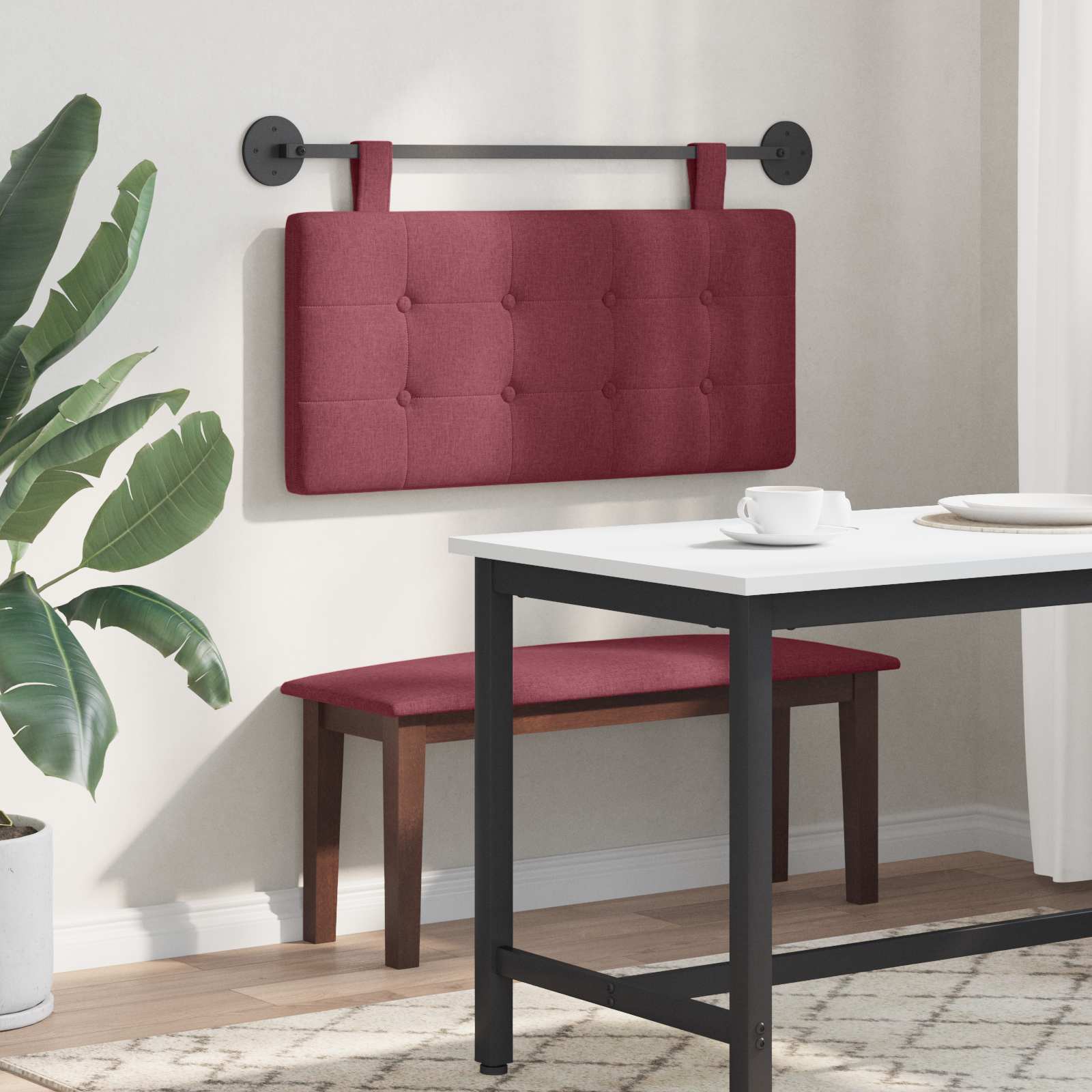 Hangend hoofdbord Stof is nu te koop bij PeponiXL, paradijselijk wonen!