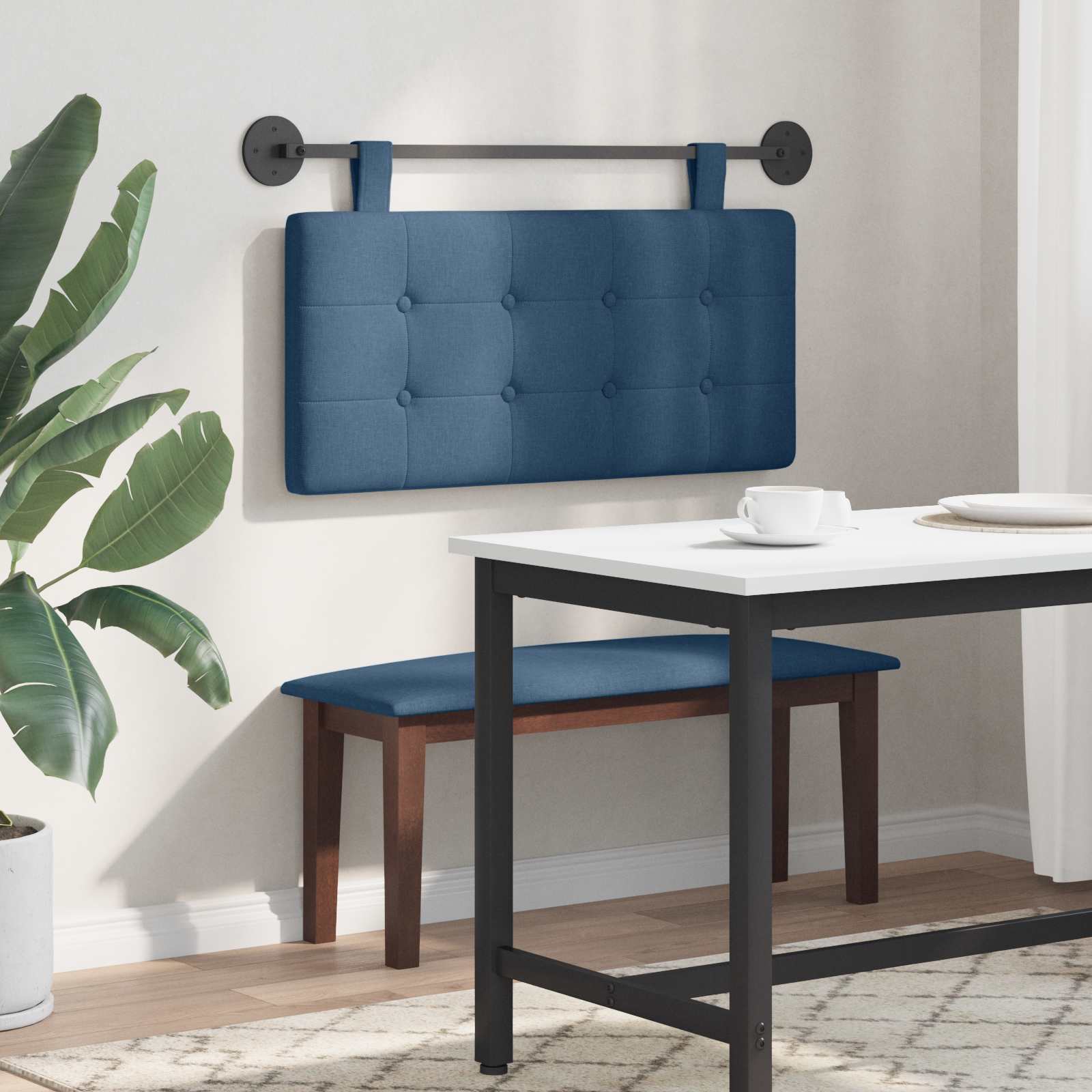 Hangend hoofdbord Stof is nu te koop bij PeponiXL, paradijselijk wonen!