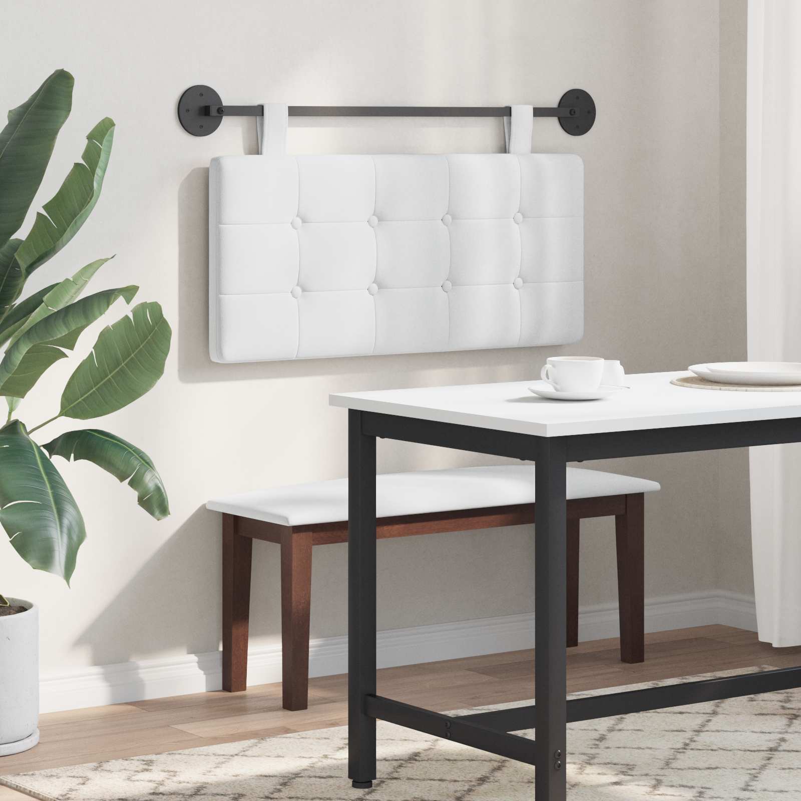 Hangend hoofdbord Stof is nu te koop bij PeponiXL, paradijselijk wonen!
