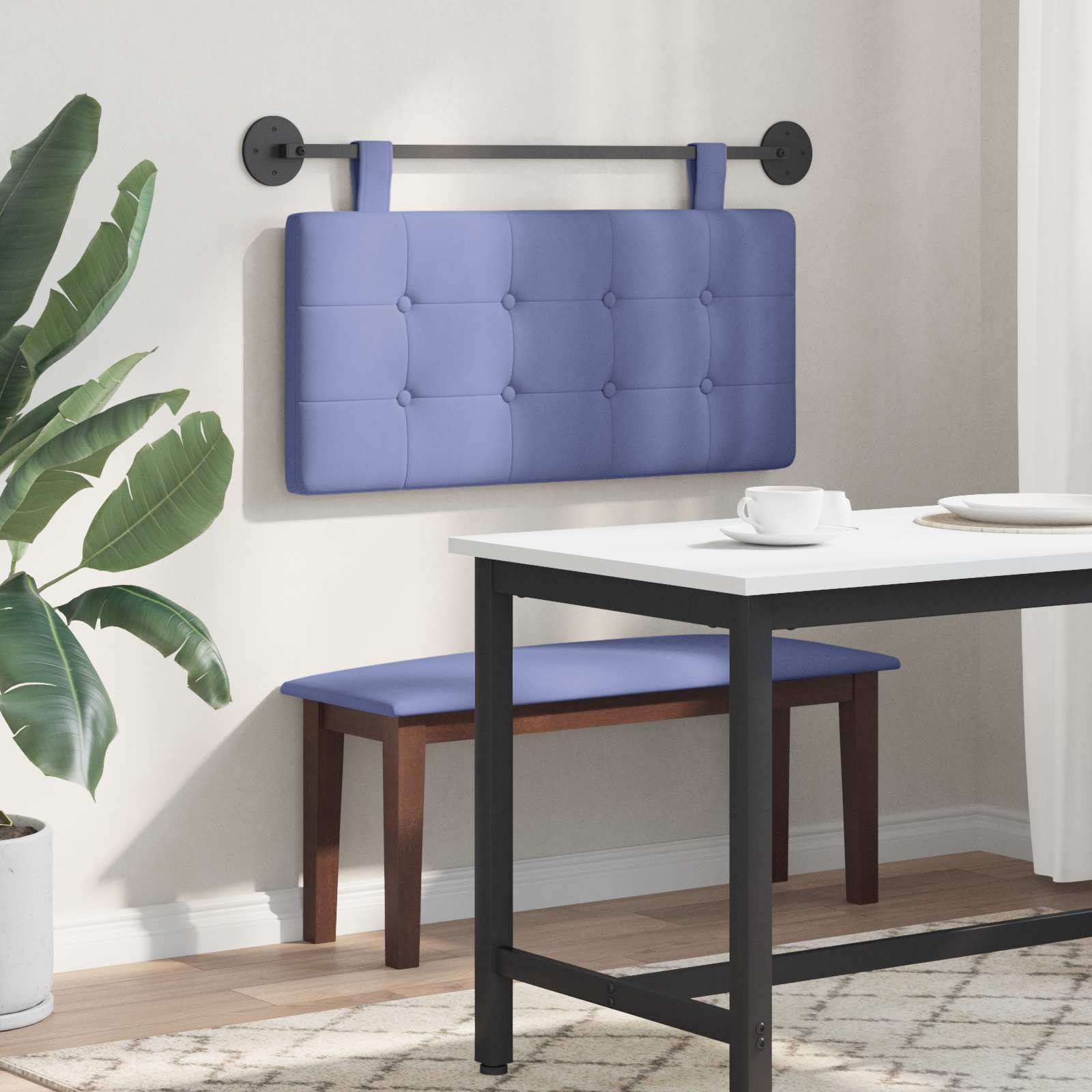 Hangend hoofdbord Stof is nu te koop bij PeponiXL, paradijselijk wonen!