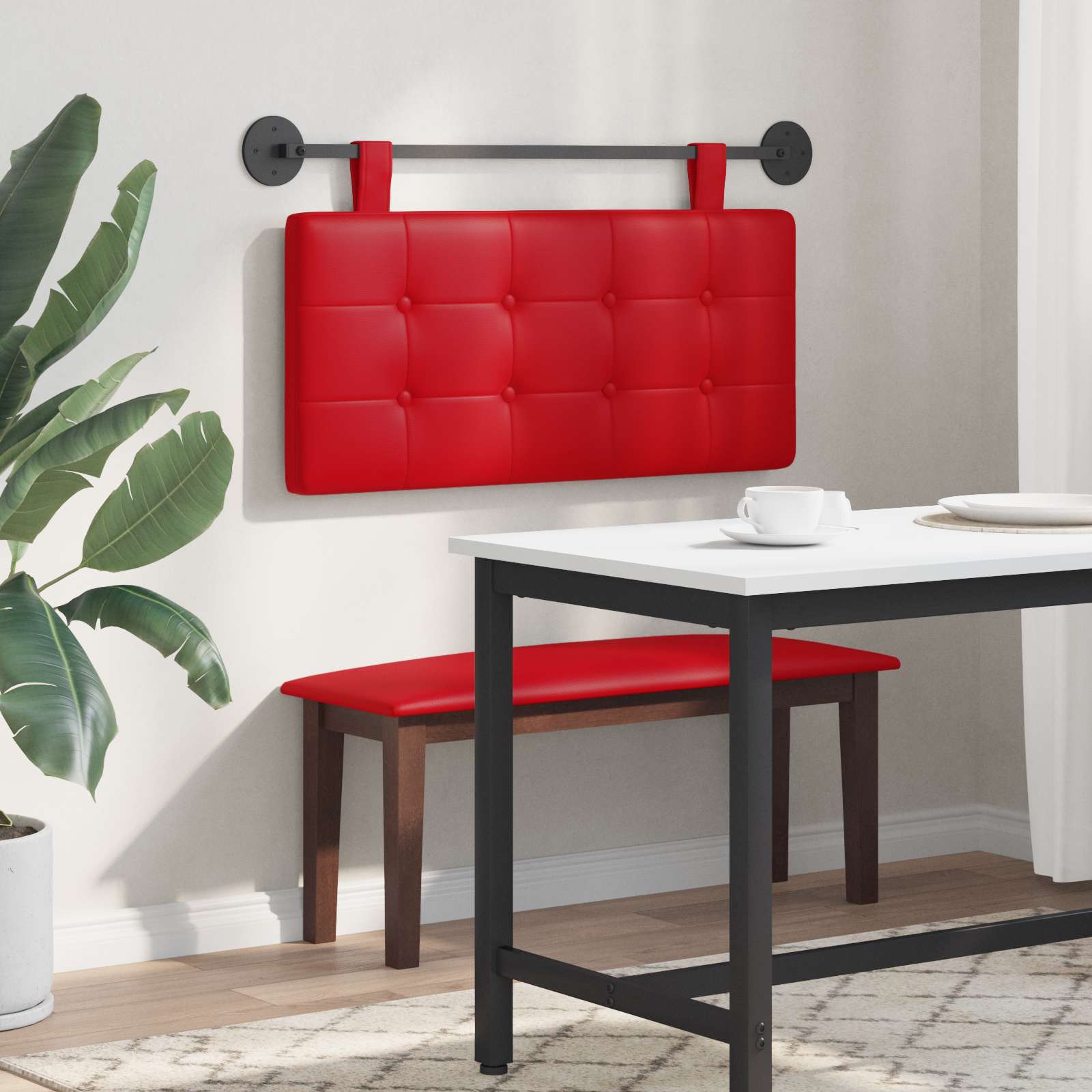 Hangend hoofdbord Kunstleer is nu te koop bij PeponiXL, paradijselijk wonen!