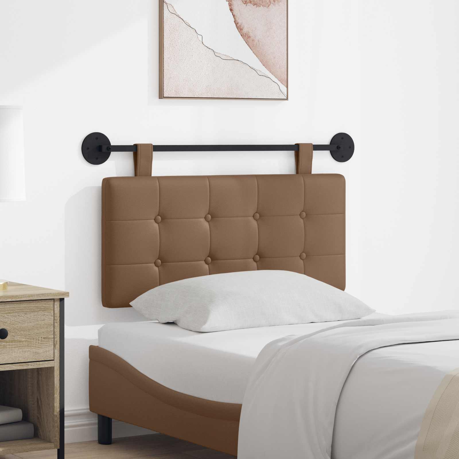 Hangend hoofdbord Kunstleer is nu te koop bij PeponiXL, paradijselijk wonen!