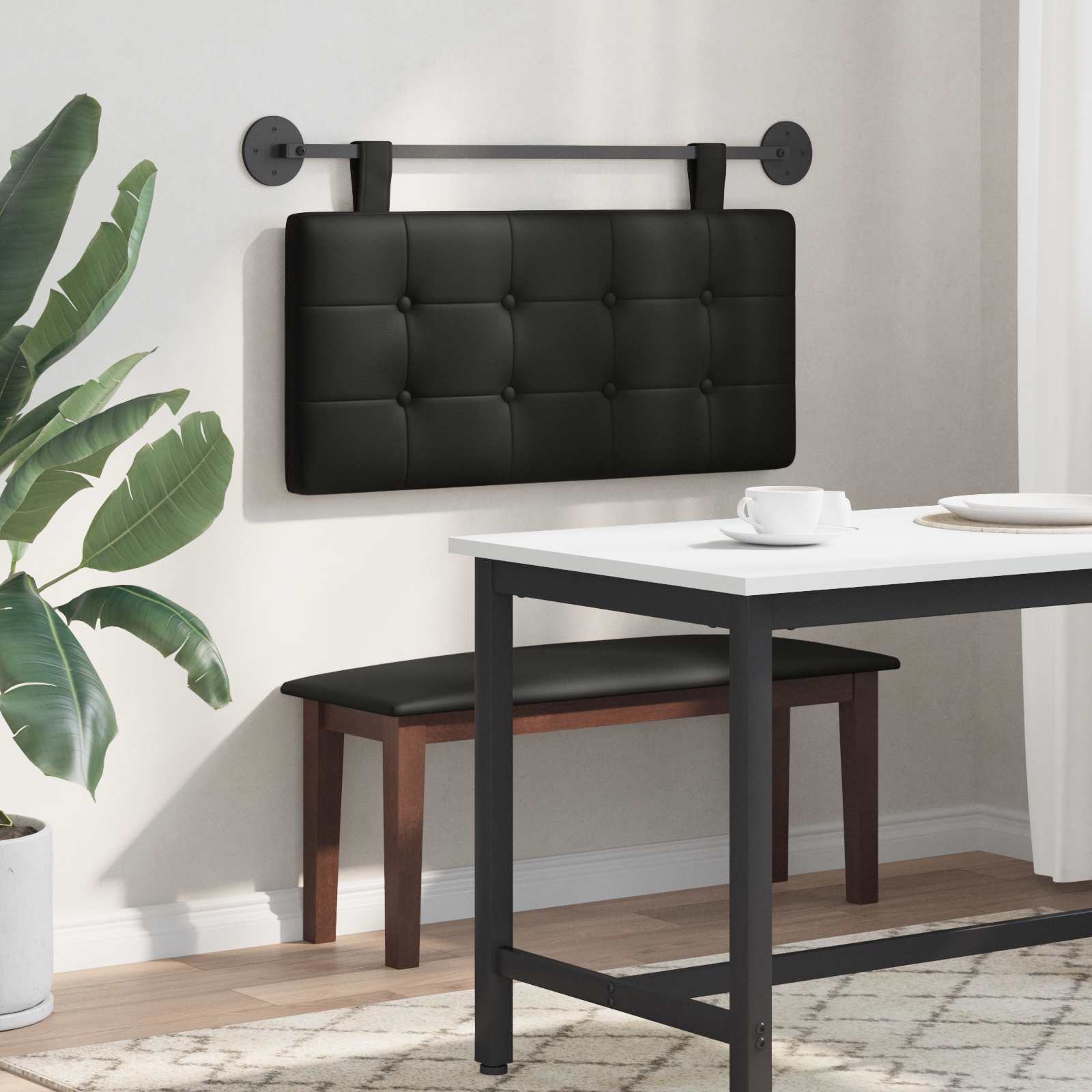 Hangend hoofdbord Kunstleer is nu te koop bij PeponiXL, paradijselijk wonen!