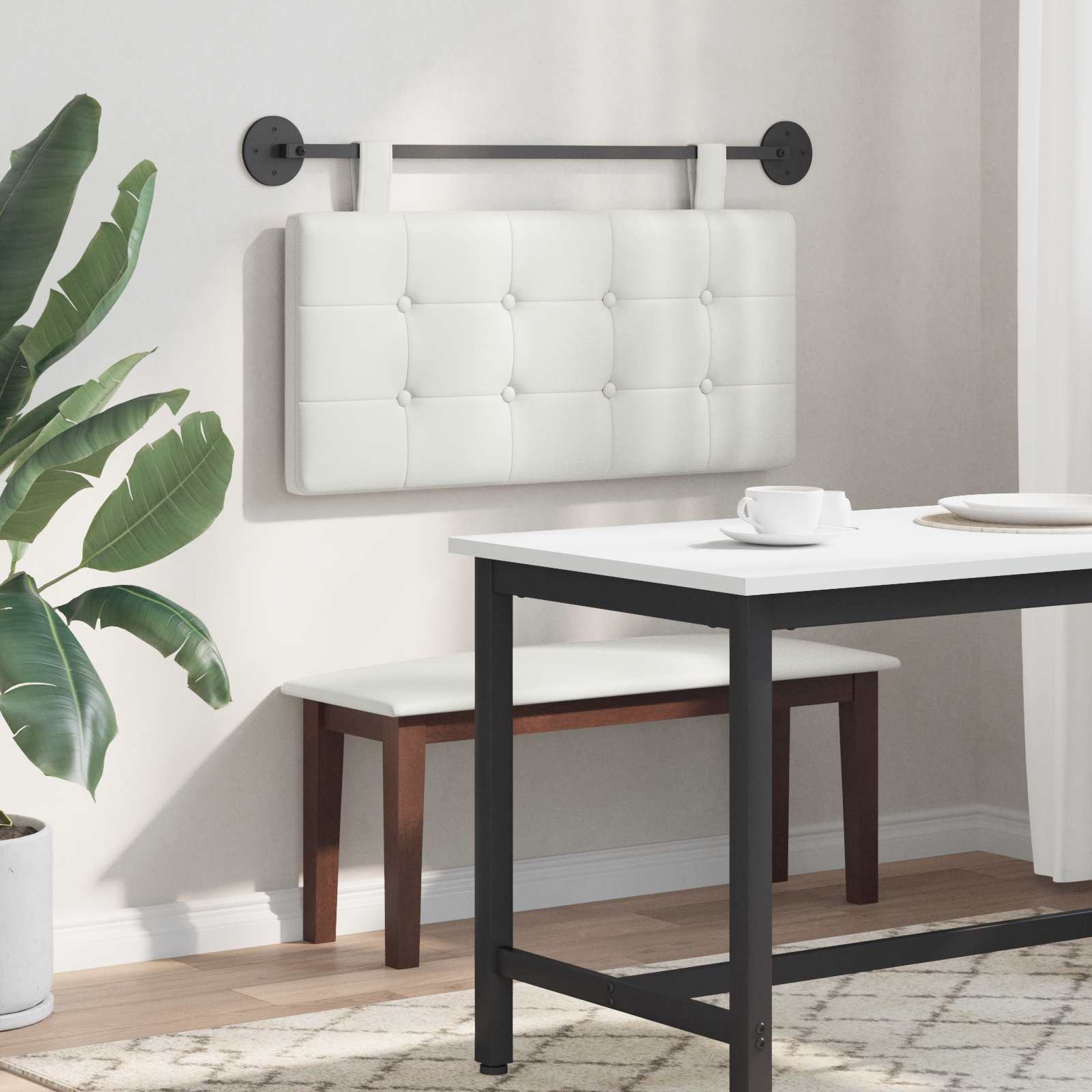 Hangend hoofdbord Kunstleer is nu te koop bij PeponiXL, paradijselijk wonen!