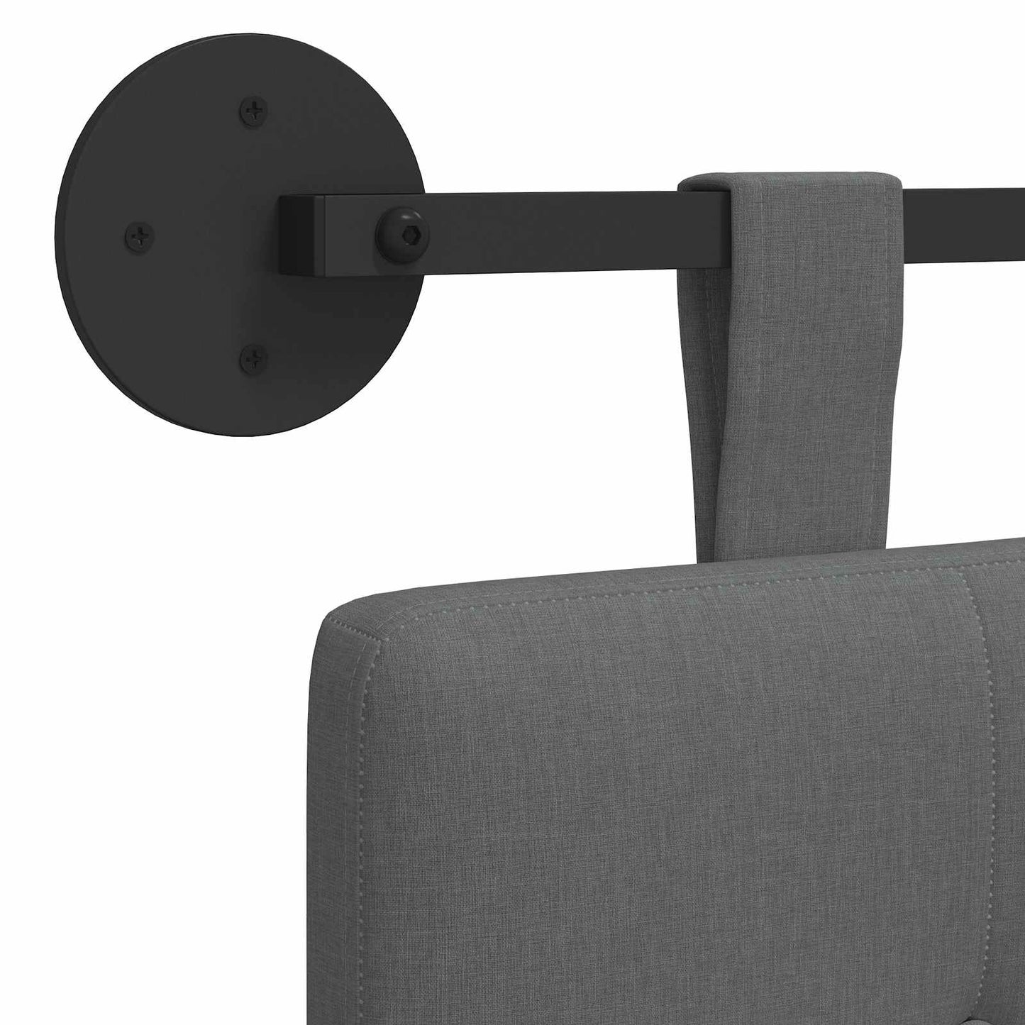 Hangend hoofdbord Stof is nu te koop bij PeponiXL, paradijselijk wonen!
