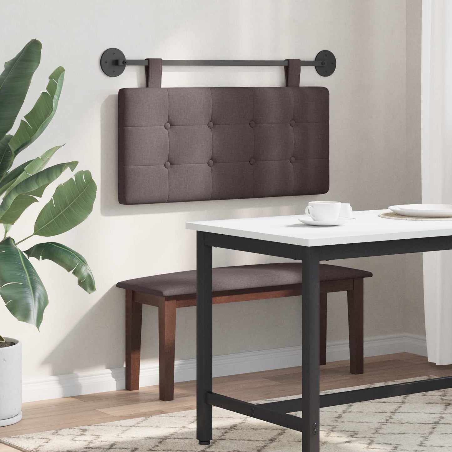 Hangend hoofdbord Stof is nu te koop bij PeponiXL, paradijselijk wonen!