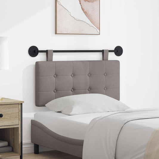 Hangend hoofdbord Taupe Stof is nu te koop bij PeponiXL, paradijselijk wonen!