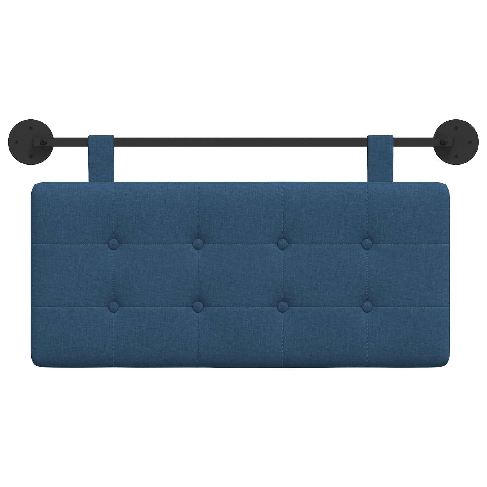 Hangend hoofdbord Blauw Stof is nu te koop bij PeponiXL, paradijselijk wonen!