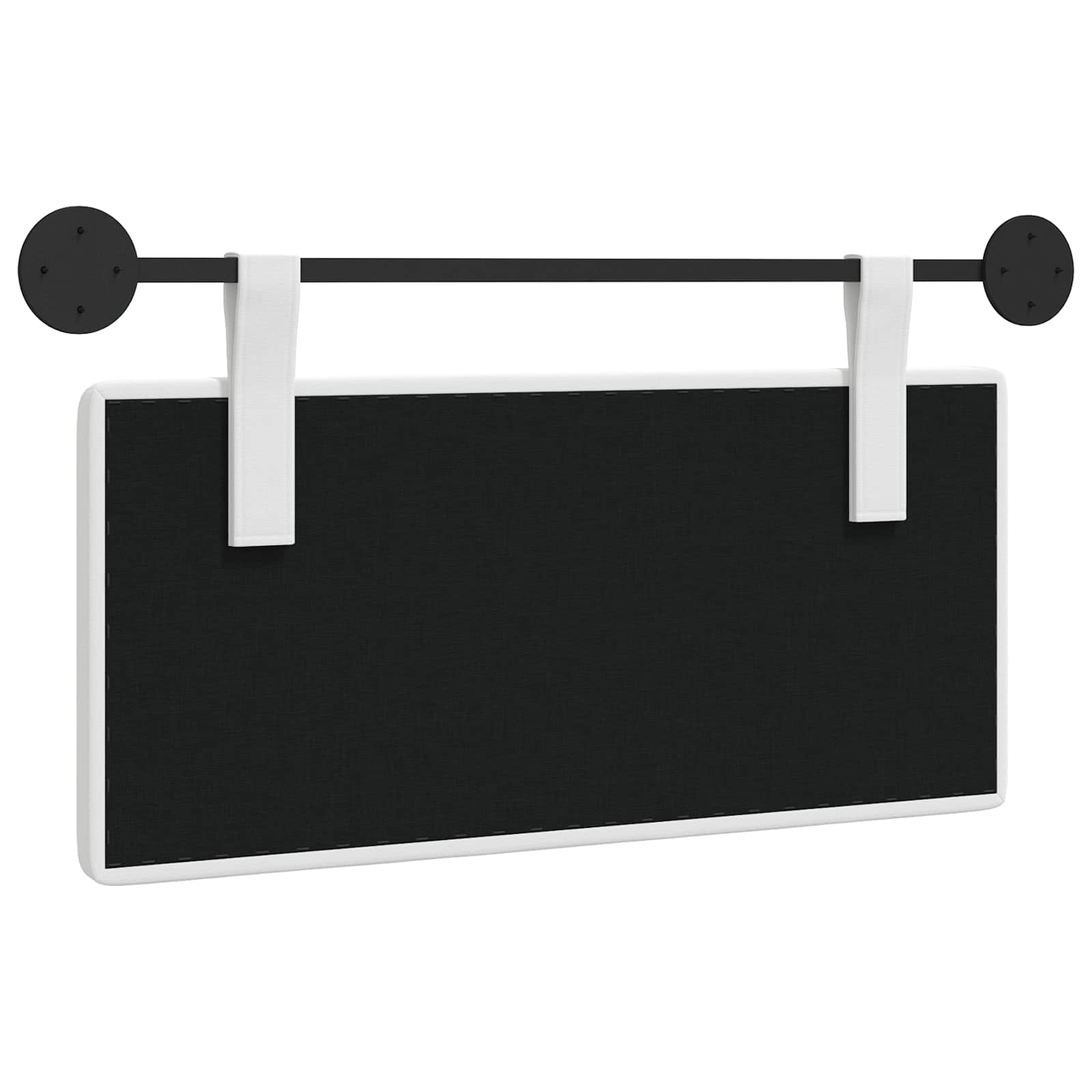Hangend hoofdbord Wit Stof is nu te koop bij PeponiXL, paradijselijk wonen!