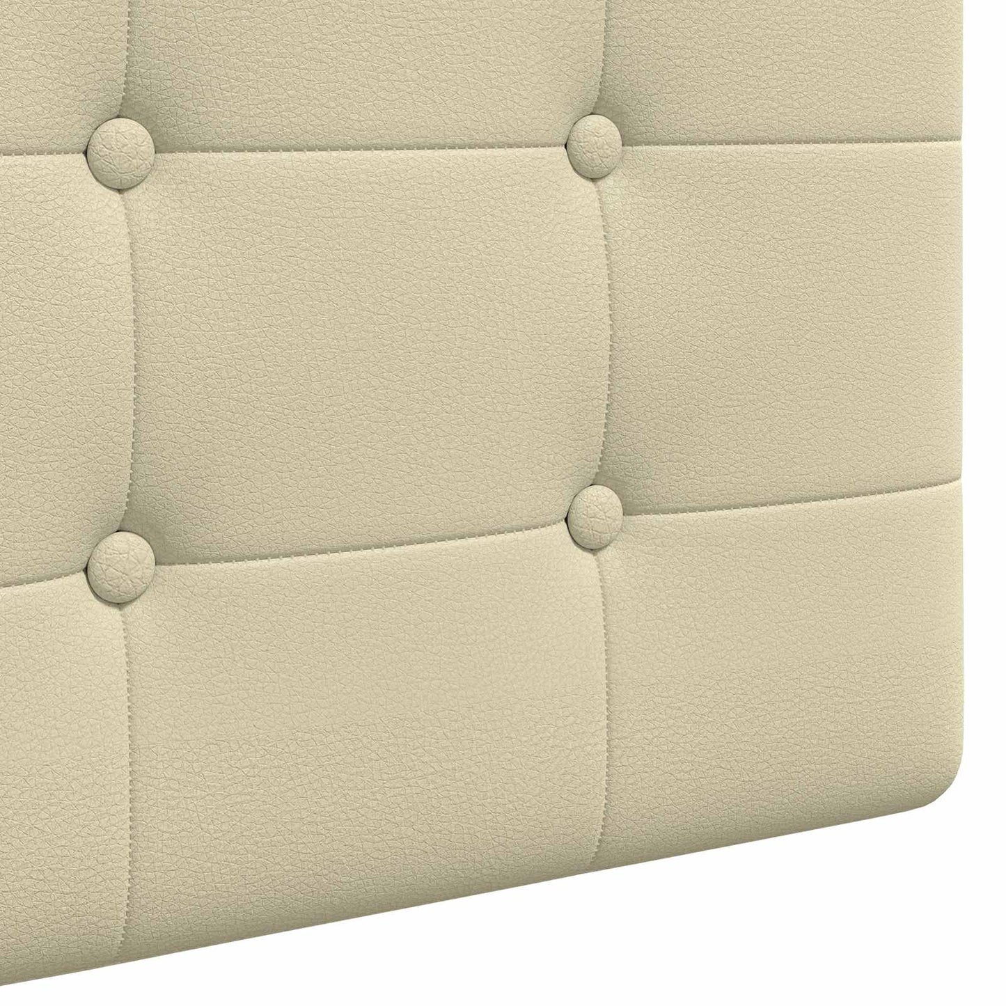 Hangend Hoofdeinde Crème 100 x 55 x 5 cm Nep Leer is nu te koop bij PeponiXL, paradijselijk wonen!