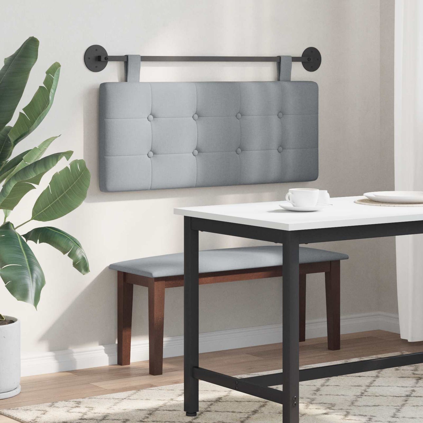 Hangend hoofdbord Stof is nu te koop bij PeponiXL, paradijselijk wonen!