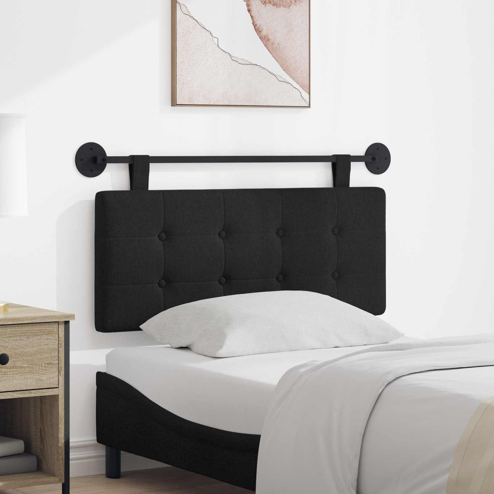 Hangend hoofdbord Stof is nu te koop bij PeponiXL, paradijselijk wonen!
