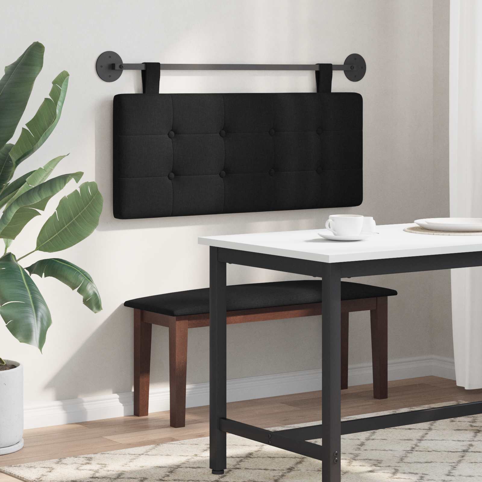 Hangend hoofdbord Stof is nu te koop bij PeponiXL, paradijselijk wonen!