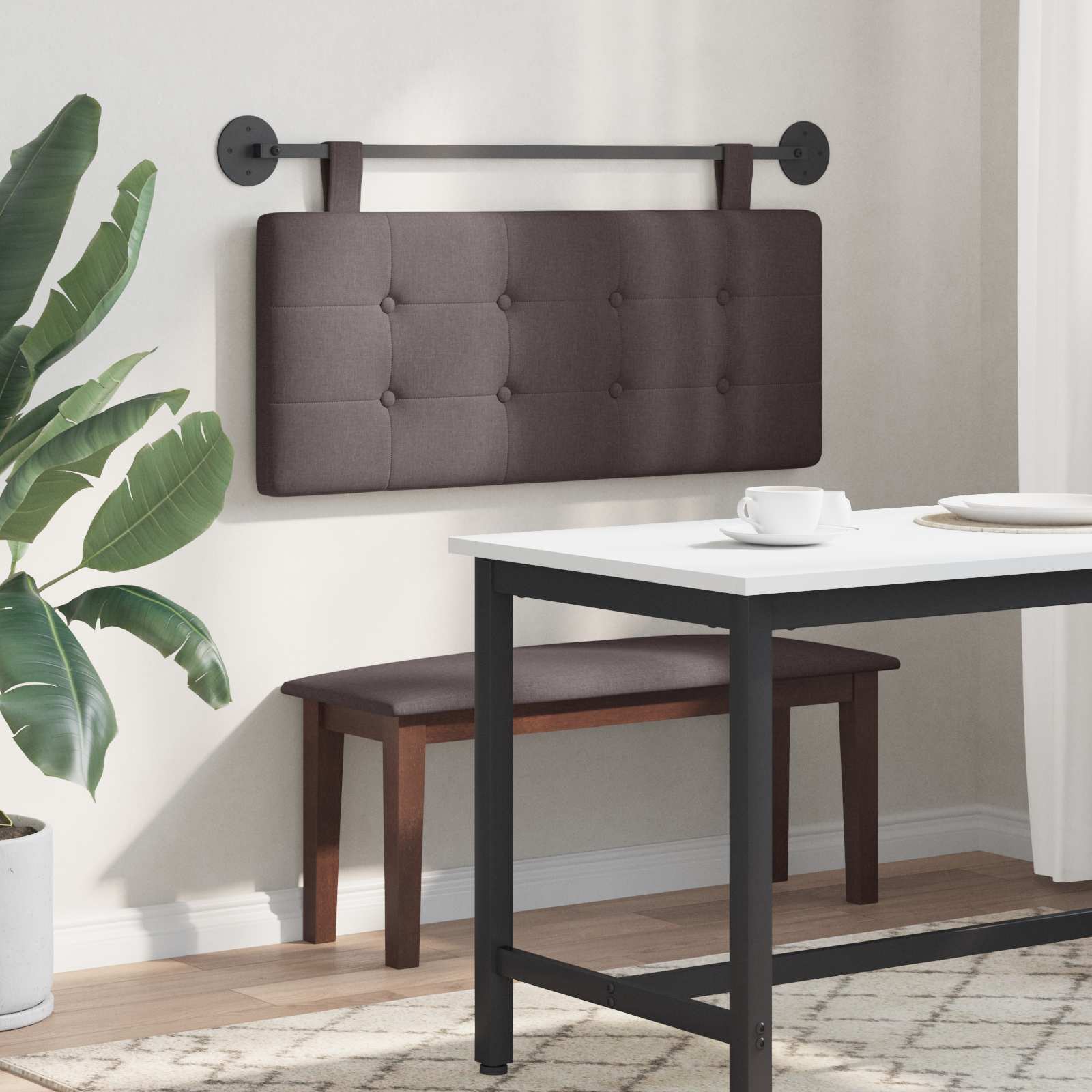 Hangend hoofdbord Stof is nu te koop bij PeponiXL, paradijselijk wonen!