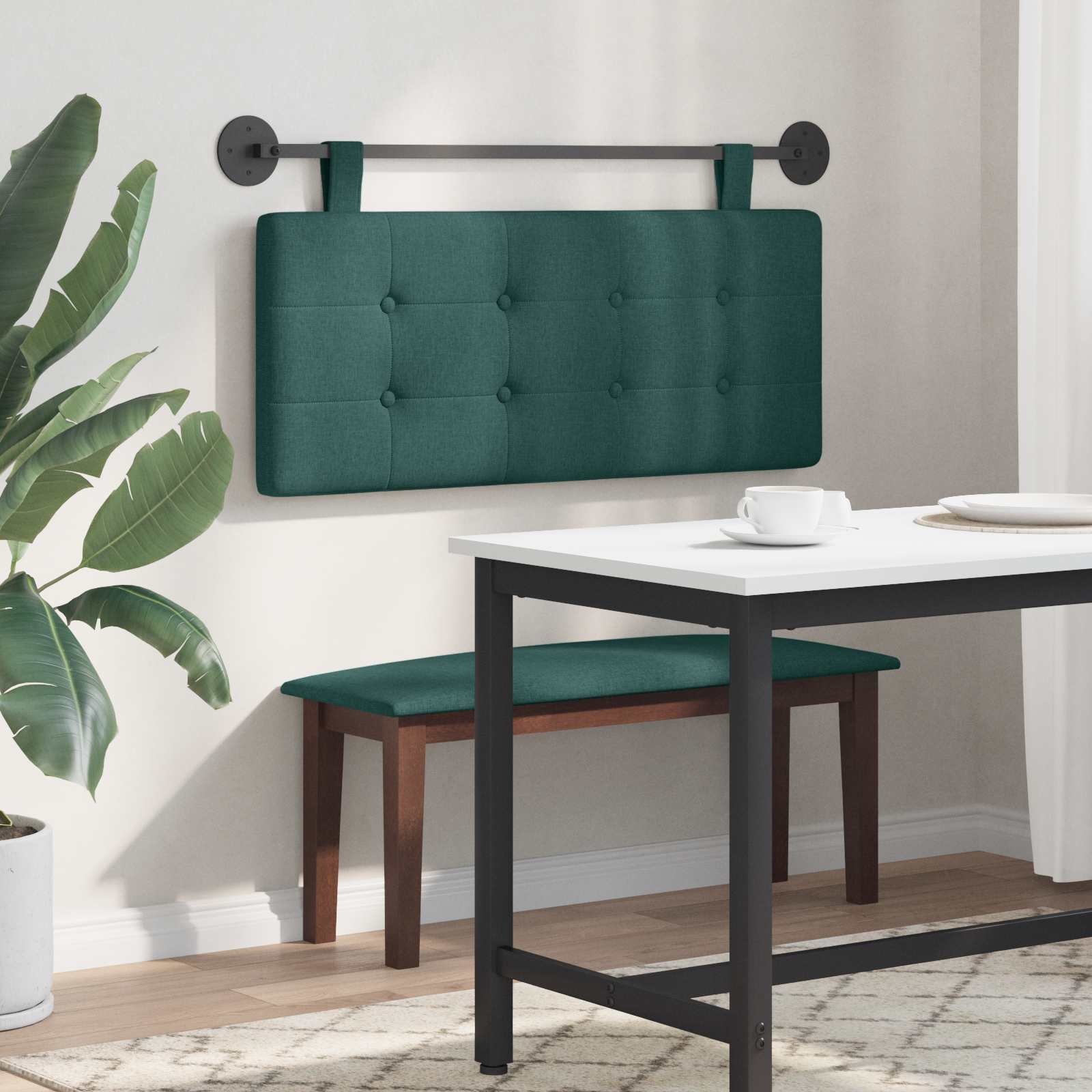Hangend hoofdbord Stof is nu te koop bij PeponiXL, paradijselijk wonen!