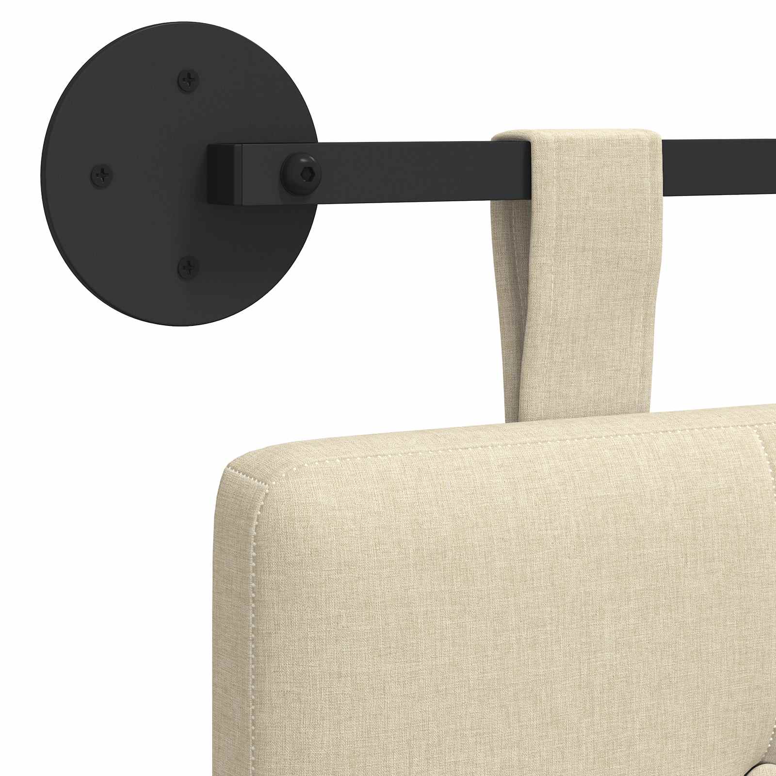 Hangend hoofdbord Stof is nu te koop bij PeponiXL, paradijselijk wonen!