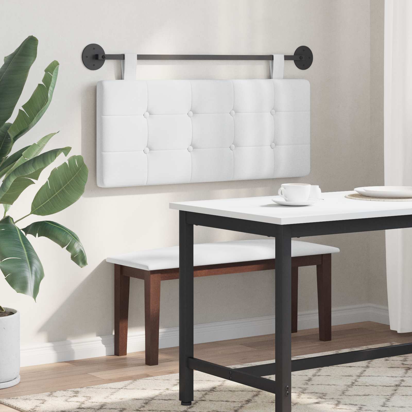 Hangend hoofdbord Stof is nu te koop bij PeponiXL, paradijselijk wonen!