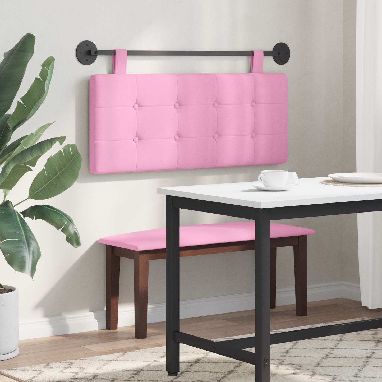 Hangend hoofdbord Stof is nu te koop bij PeponiXL, paradijselijk wonen!