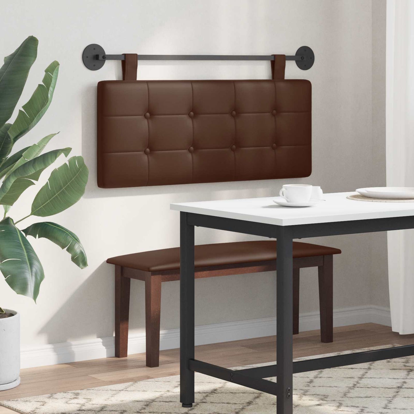 Hangend hoofdbord Kunstleer is nu te koop bij PeponiXL, paradijselijk wonen!