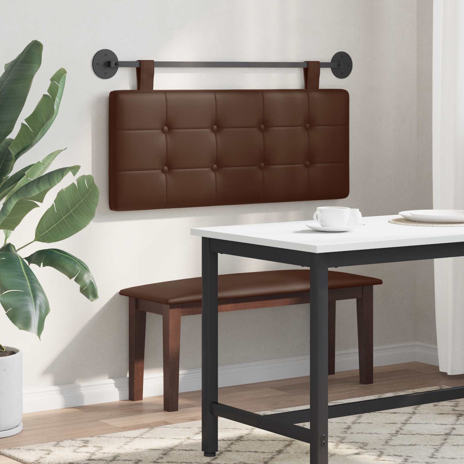 Hangend hoofdbord Kunstleer is nu te koop bij PeponiXL, paradijselijk wonen!
