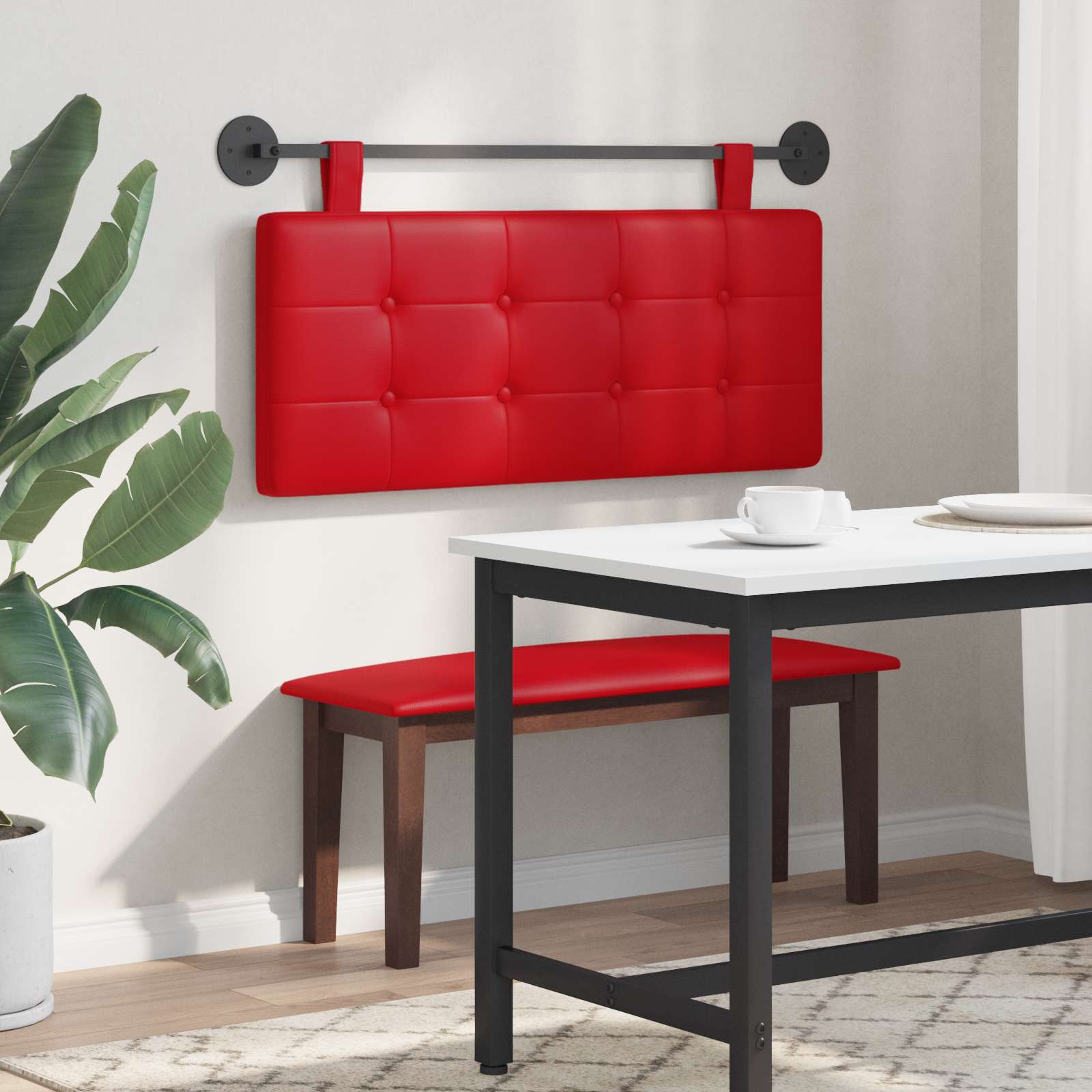 Hangend hoofdbord Kunstleer is nu te koop bij PeponiXL, paradijselijk wonen!