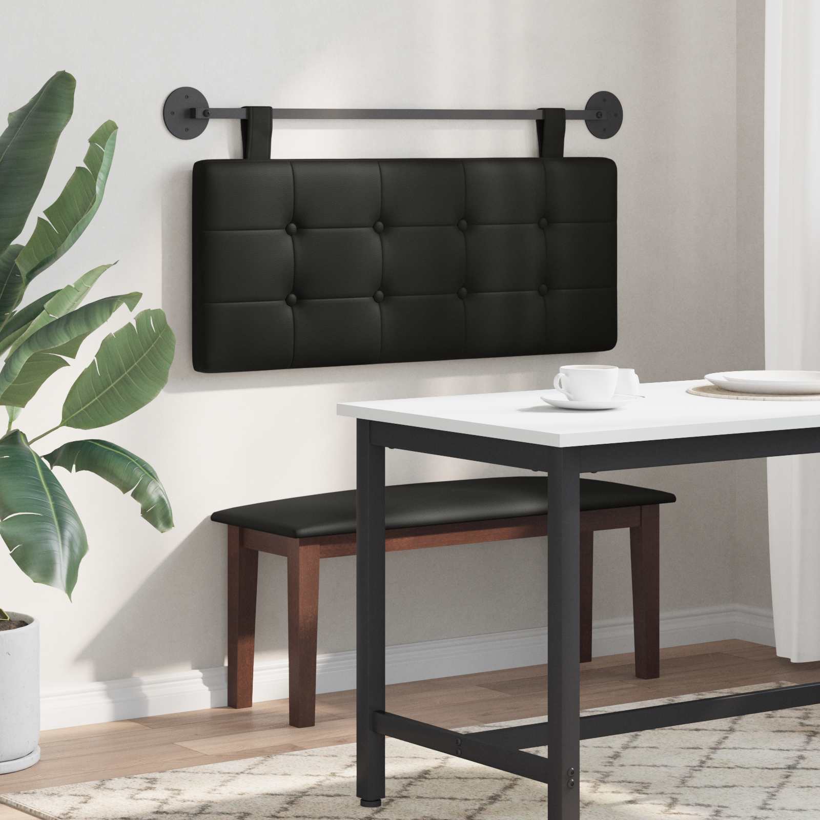 Hangend hoofdbord Kunstleer is nu te koop bij PeponiXL, paradijselijk wonen!