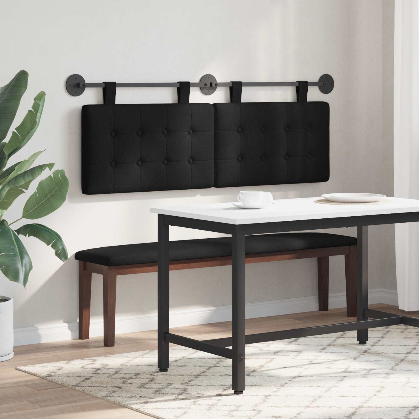 Hangend hoofdbord Stof is nu te koop bij PeponiXL, paradijselijk wonen!