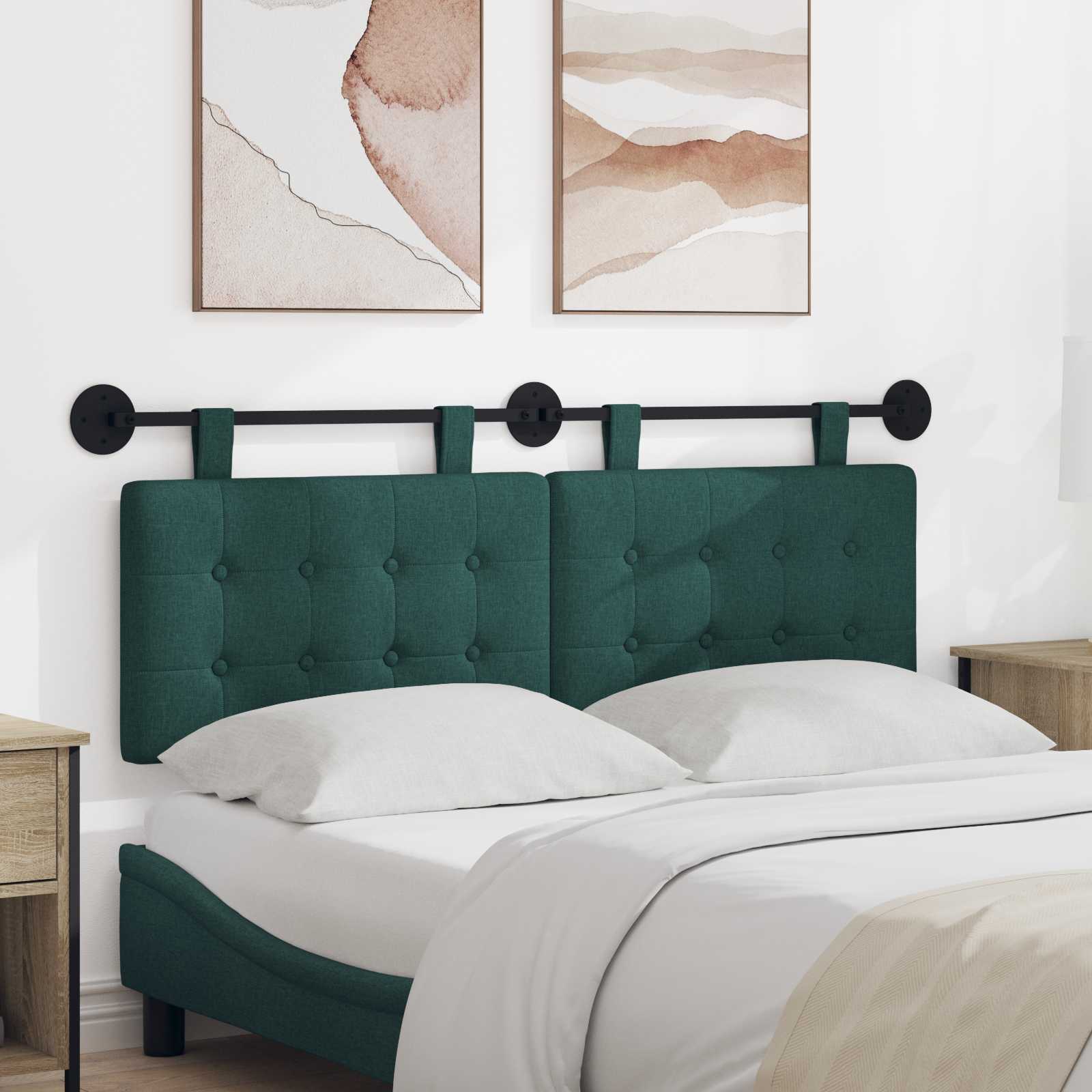 Hangend hoofdbord Stof is nu te koop bij PeponiXL, paradijselijk wonen!