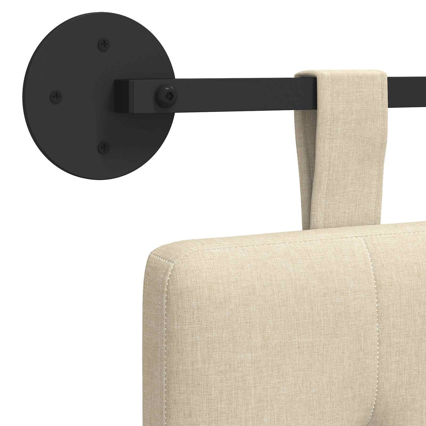 Hangend hoofdbord Stof is nu te koop bij PeponiXL, paradijselijk wonen!